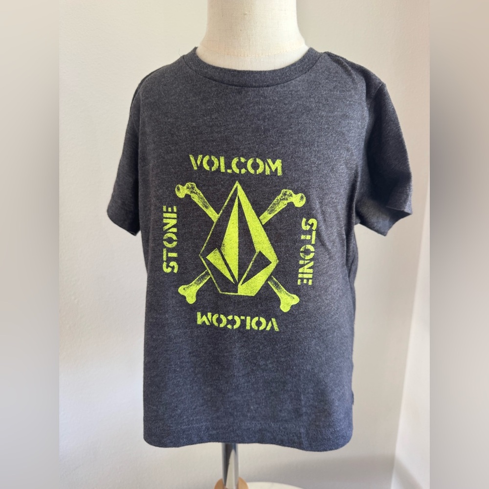 Gray Volcom toddlers T-shirt 3T